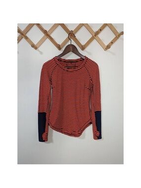 Lululemon Run Women's First Base Long Sleeve Striped Shirt